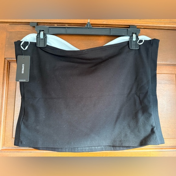 Express Body Contour Peekaboo Bra Tube Top - Picture 4 of 5